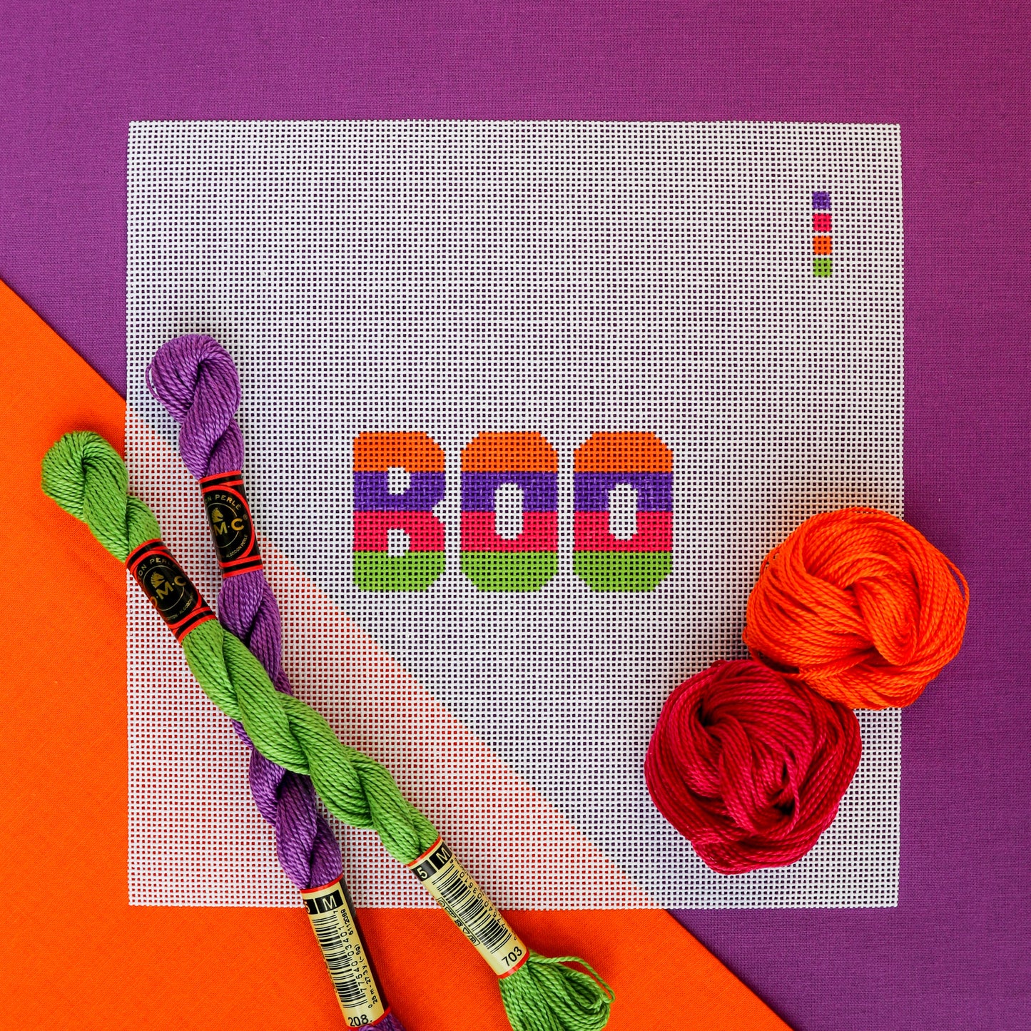 Color Block BOO